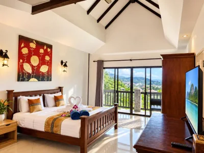 Deluxe Suite with Sea View — Boomerang Village Resort Kata